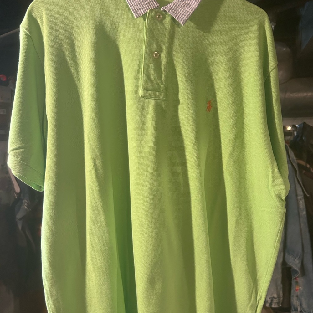 Ralph Lauren Men's Green Polo Shirt